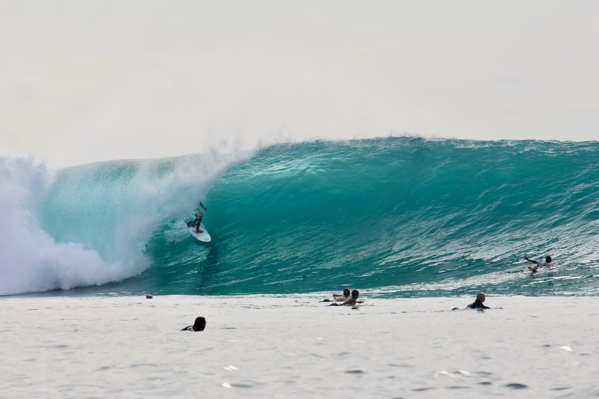 Malakai Martinez surfing in Tamarindo, Costa Rica
